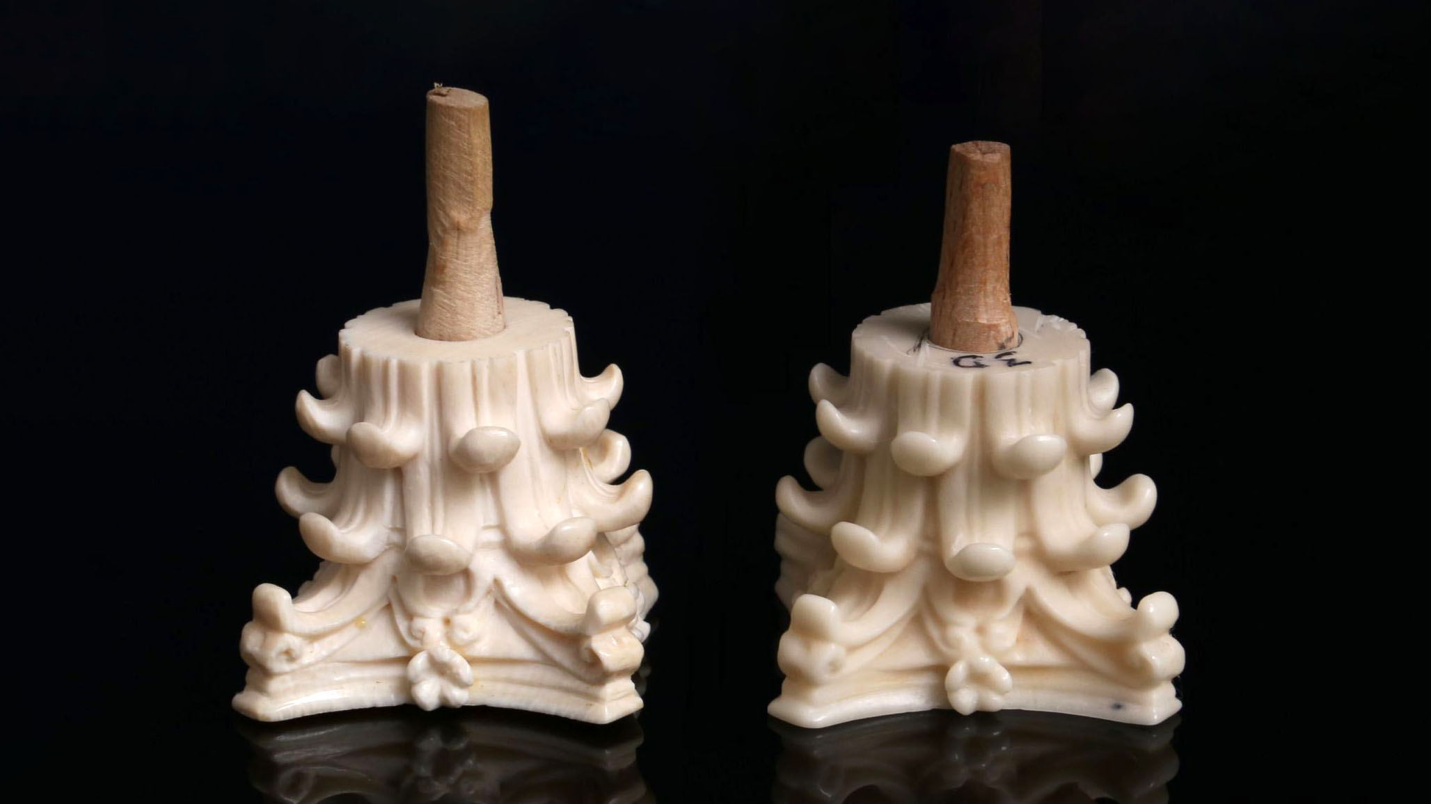 3d printed ivory used in restoration of the shrine of Friedrich III of Austria