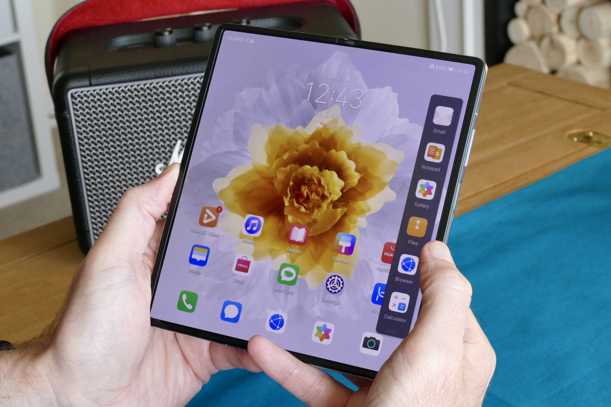 huawei mate x2 hands on features price photos release date open multi apps