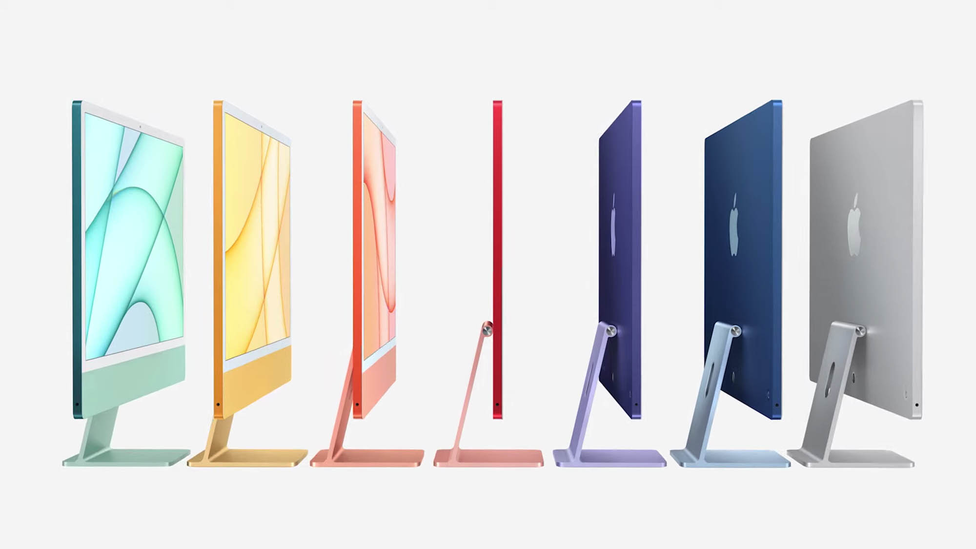 new imac color selection