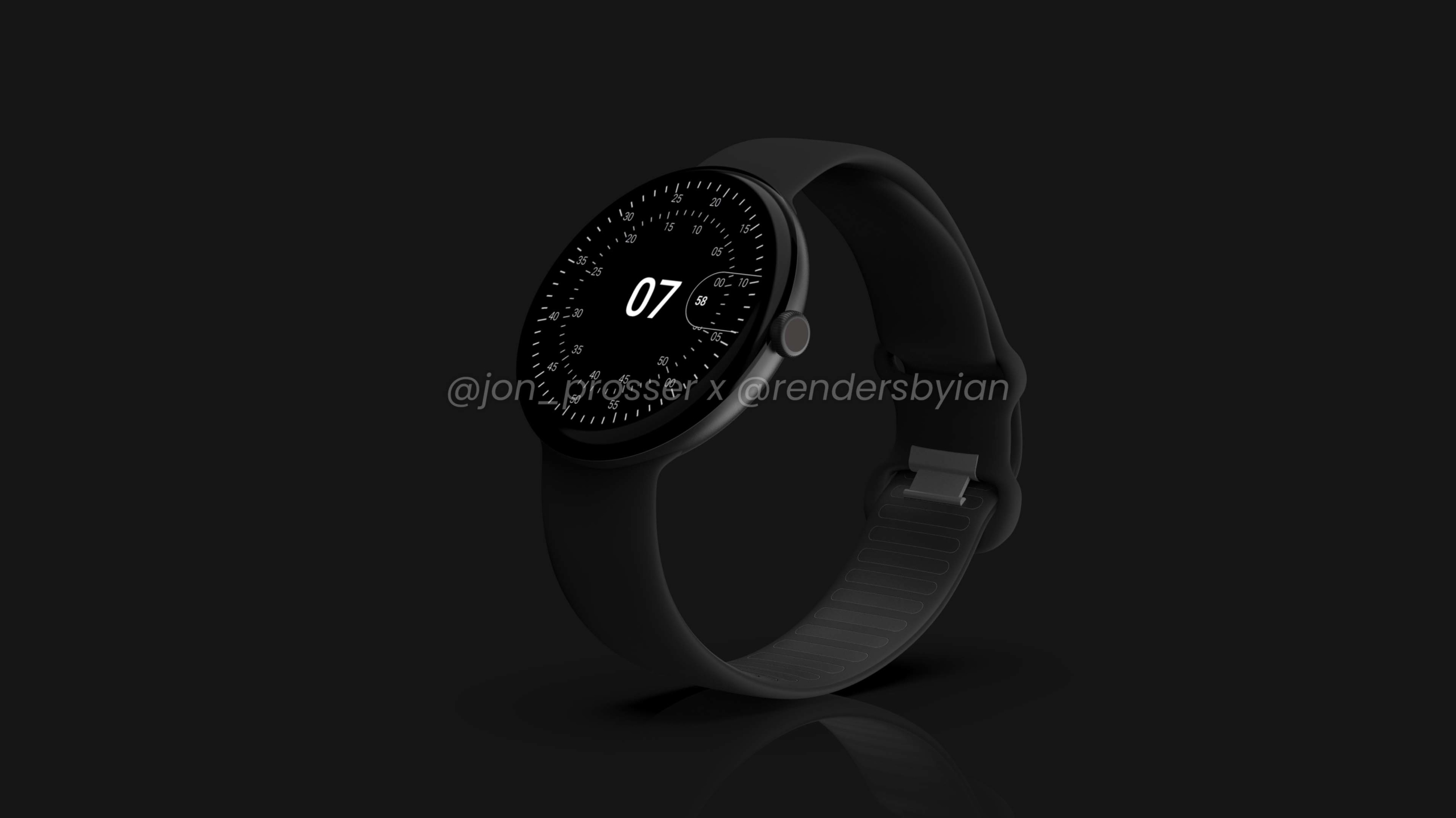google pixel watch leaked images rohan band black