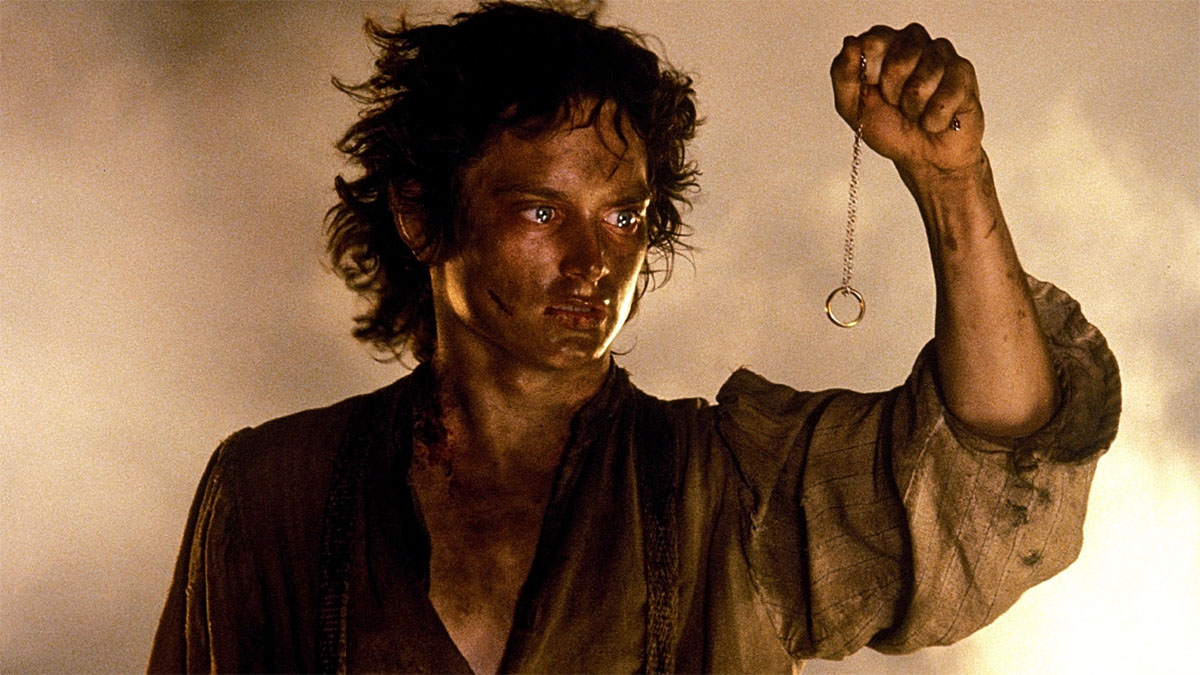 Frodo Baggins en la trilogía de El Señor de los Anillos.