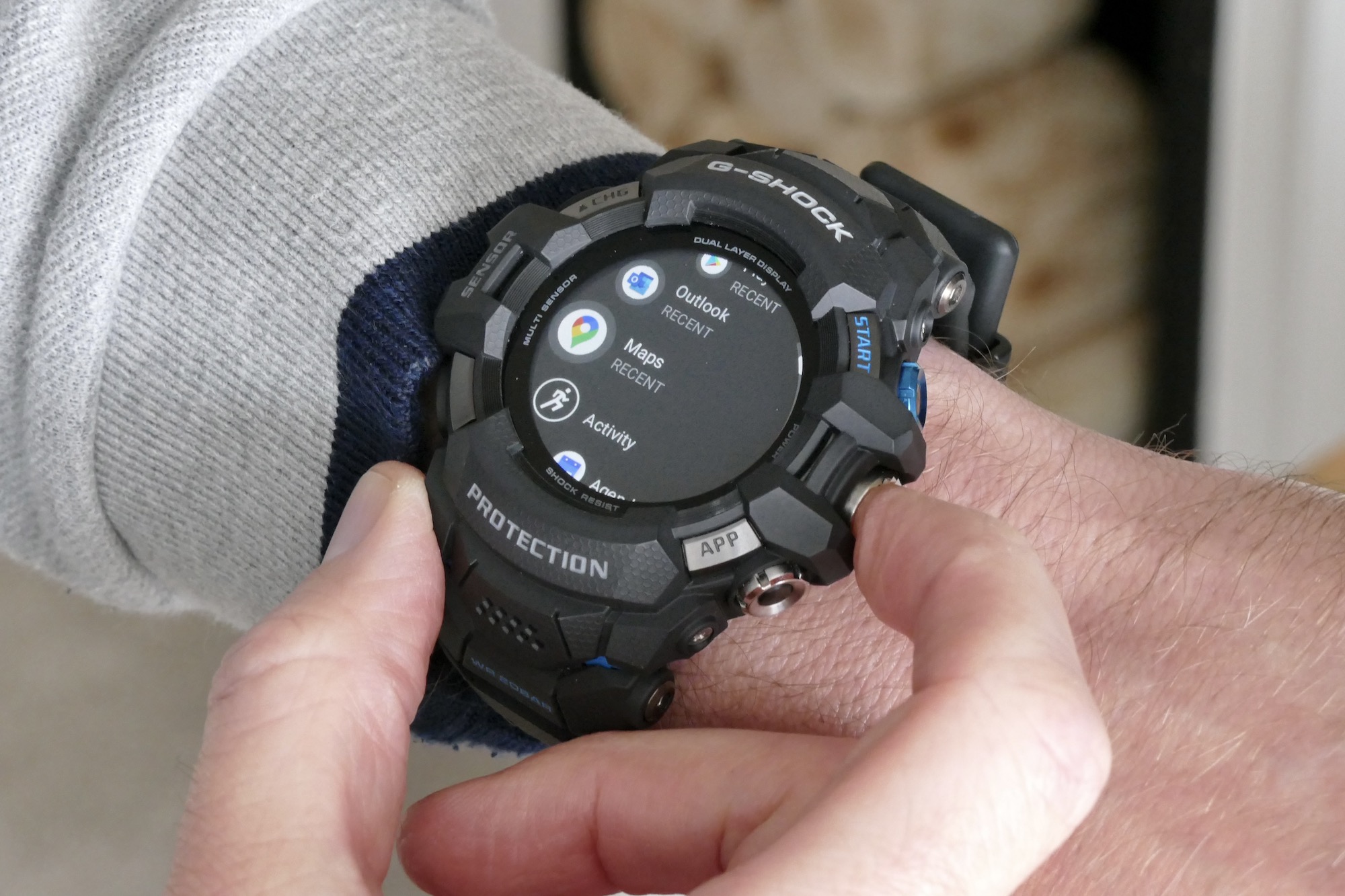casio g shock gsw h1000 smartwatch review wrist apps
