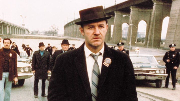 Gene Hackman en The French Connection.