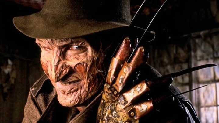 Freddy Krueger de "Pesadilla en Elm Street" (1984).