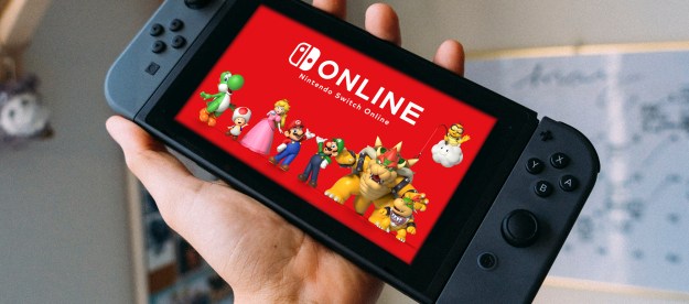 A Nintendo Switch connected to the internet.