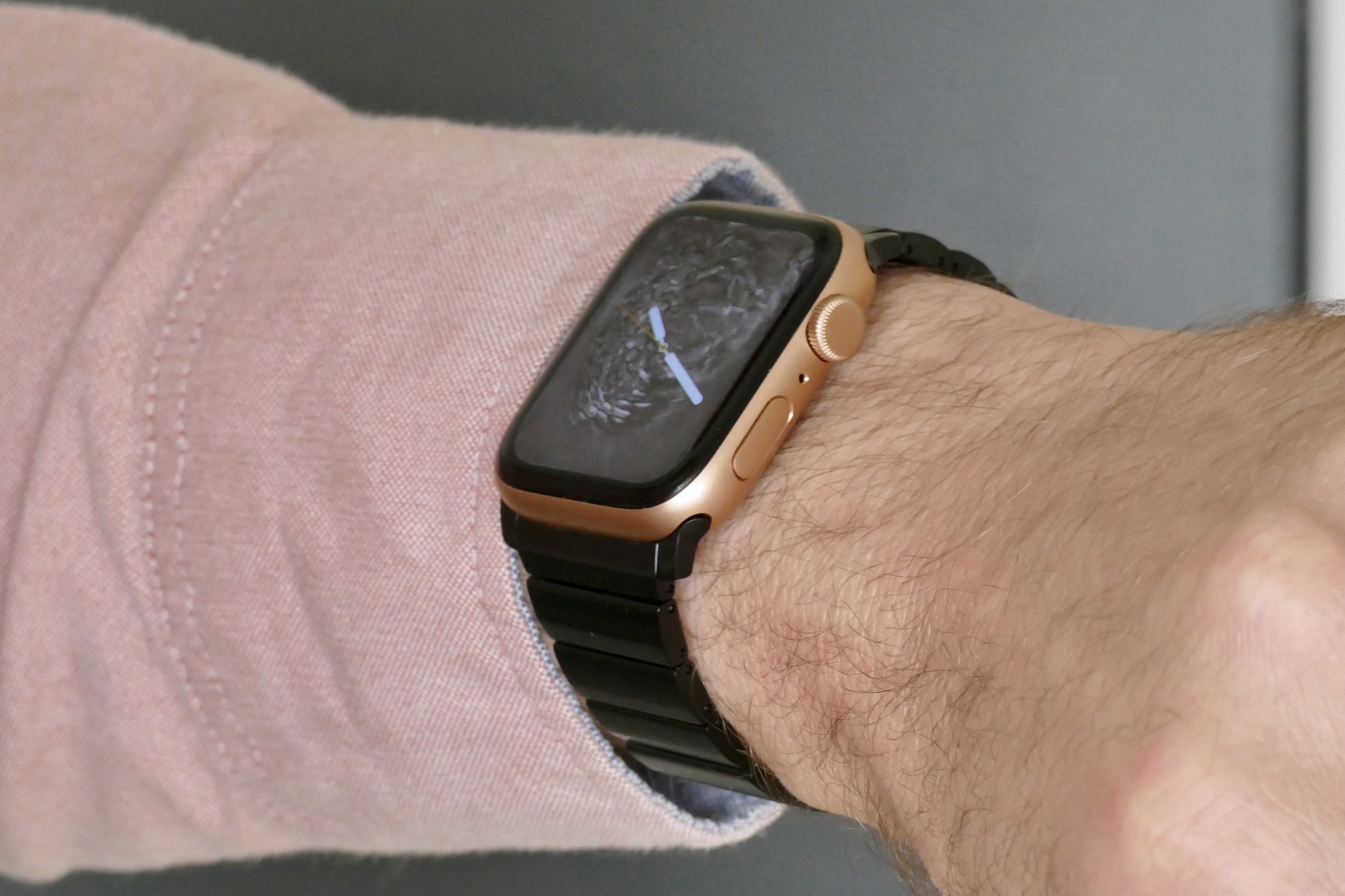 nomad titanium steel band apple watch hands on photos price release date se gold wrist