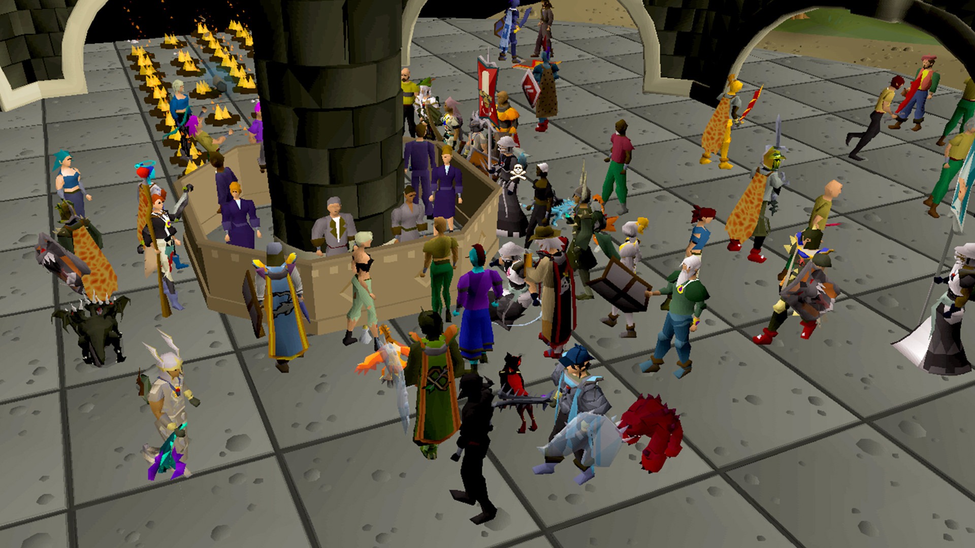 Gather your friends for a Woodcutting party in Old School Runescape