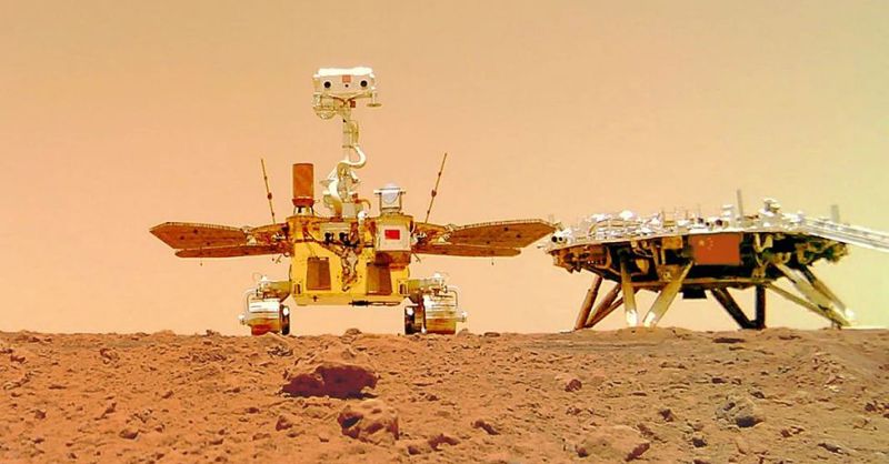 China’s Mars rover appears to have stopped roving