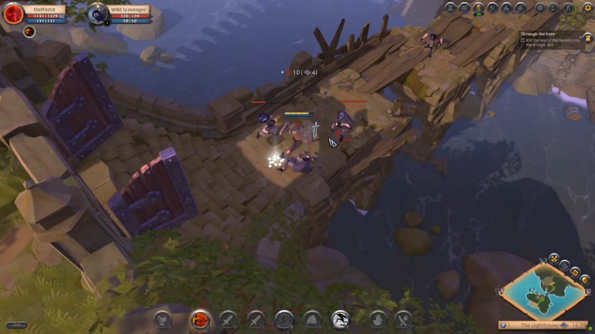 Albion Online is a free to play game available on Android, it's cross  platform aswell. It's not available on the play store you need to download  it off there website but suggest