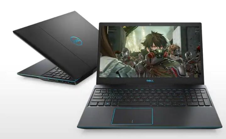 Dell G3 15 Gaming Laptop with Code Vein on screen