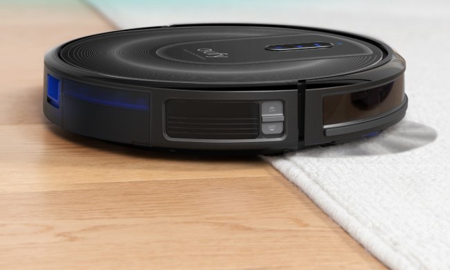 A robot vacuum by Eufy that offers home mapping and 2,000 Pa suction.