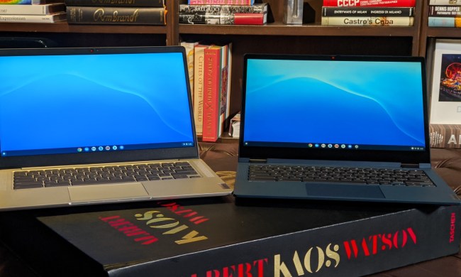 Lenovo's new Chromebooks with Privacy Shutters and Design on a table