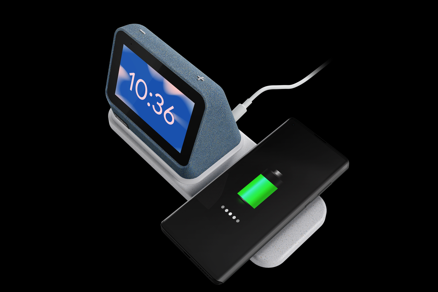 Cute Lenovo Smart Clock 2 Has a Wireless Charging Dock | Digital Trends