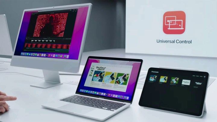 Universal Control on MacOS Monterey at Apple's WWDC event