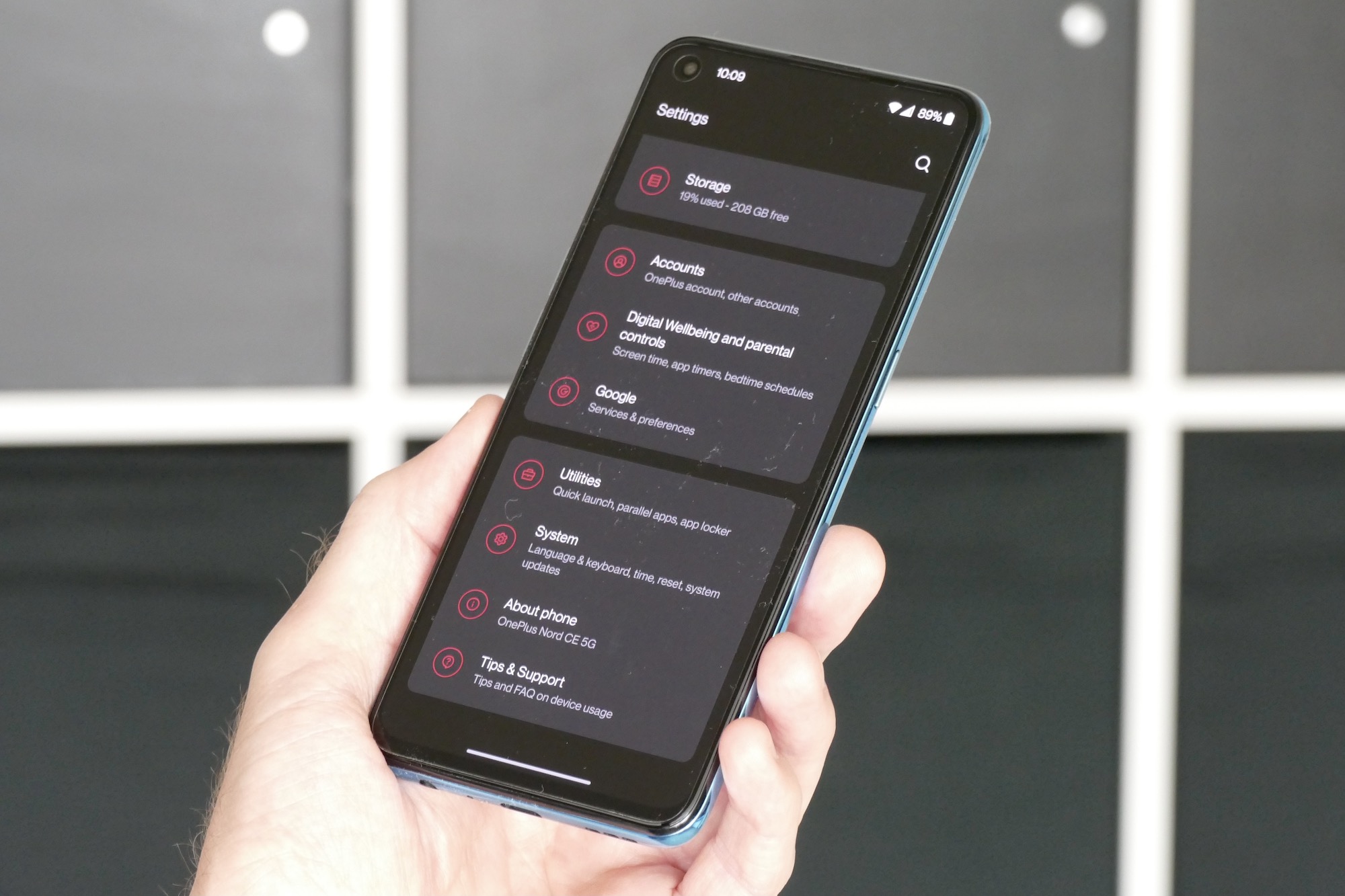 OnePlus Nord CE 5G Settings