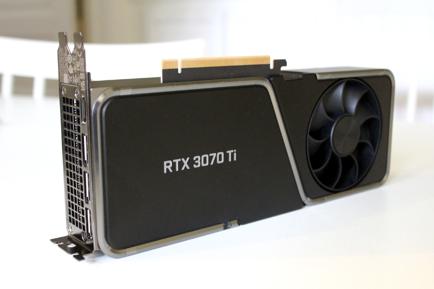 Placa gráfica RTX 3070 Ti da Nvidia.
