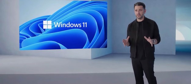 panos panay at the Windows 11 event.