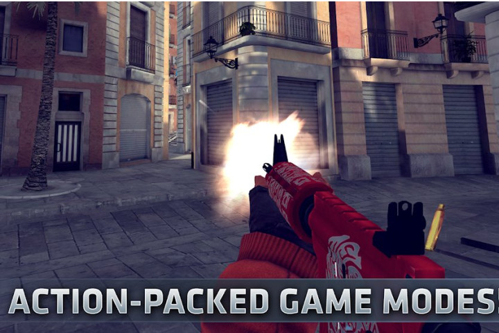 Critical Ops Android game.