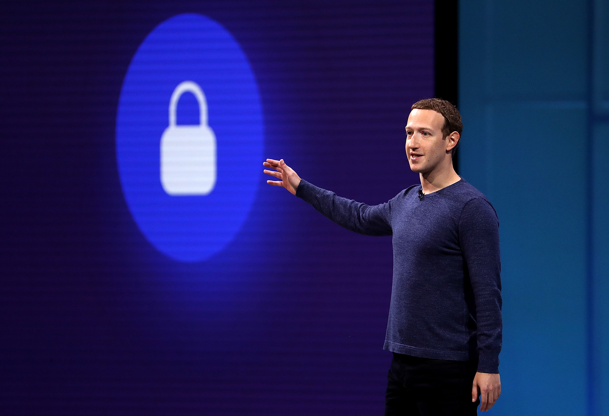 marca de privacidade do facebook zuckerberg