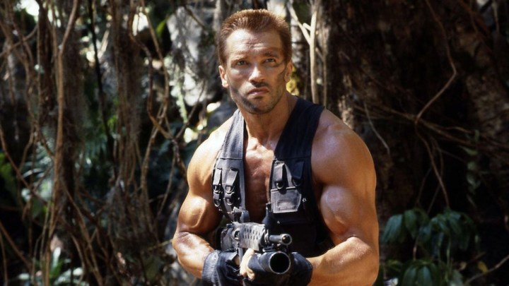 Arnold Schwarzenegger in "Predator."