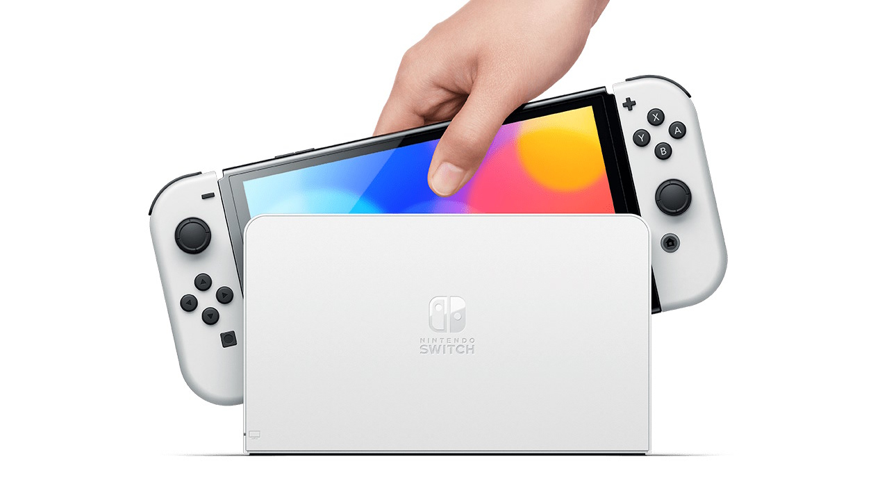 OLED branco do Nintendo Switch