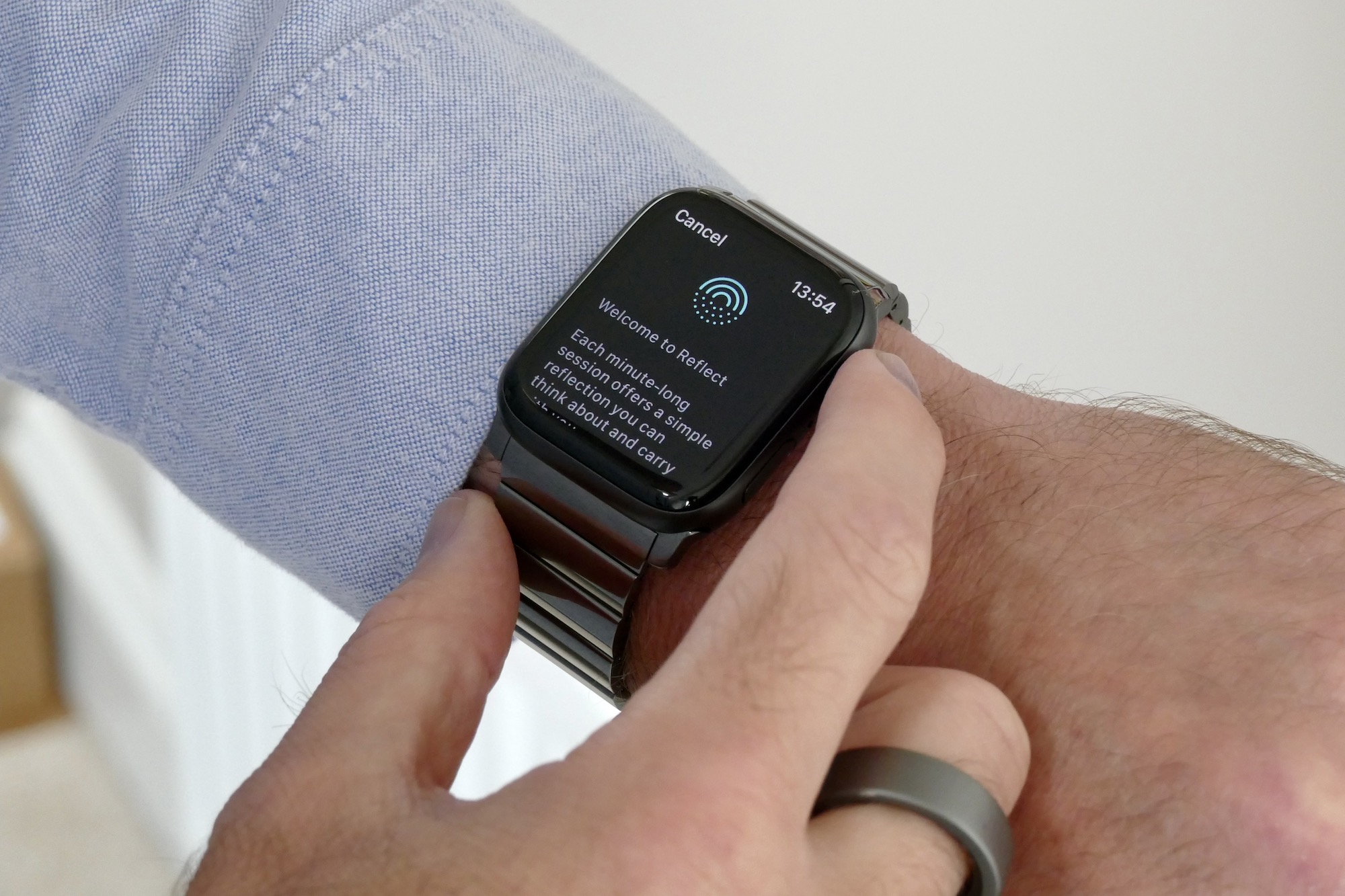 Reflect Mindfulness mode in WatchOS 8