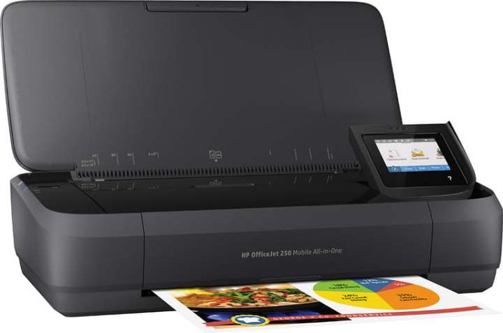 HP even makes a multifunction printer for travel too!