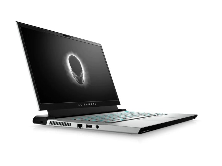 Dell Alienware M15 R3 on White Background
