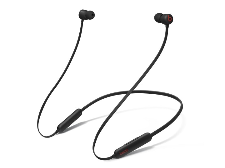 The Beats Flex wireless headphones in black.