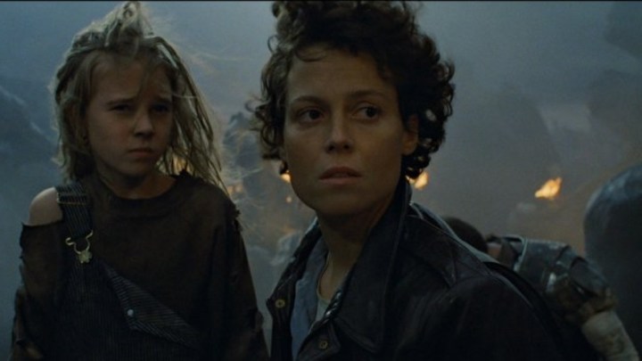 Newt and Ripley in Aliens.
