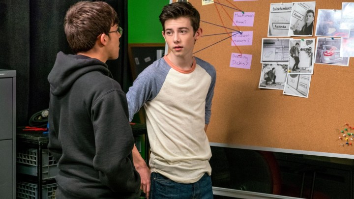 A shot from American Vandal.