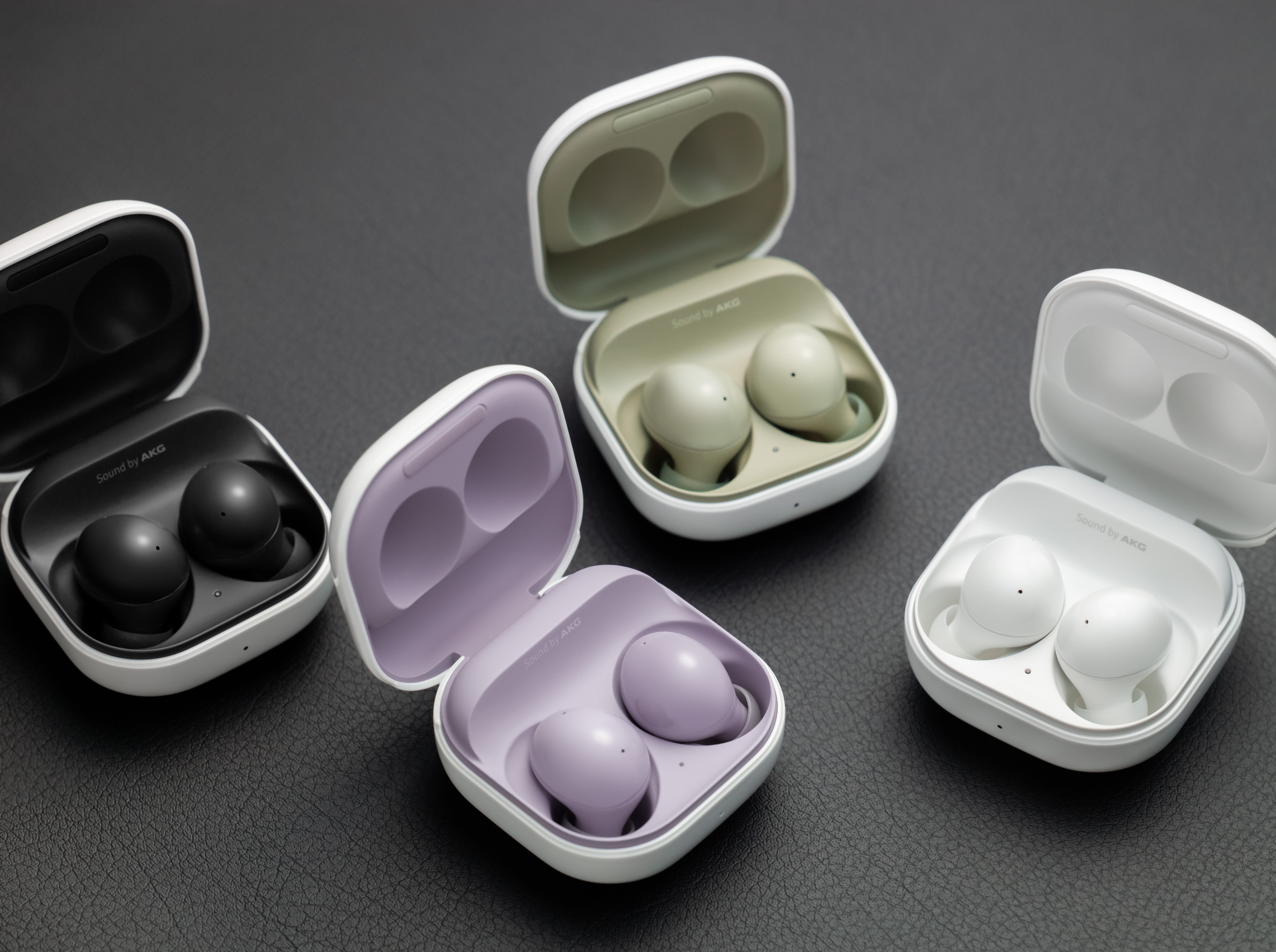 Samsung Galaxy Buds 2 four colors.