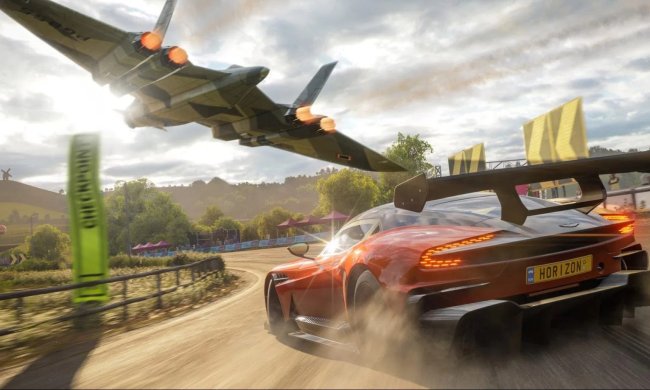 A car in Forza Horizon 5.