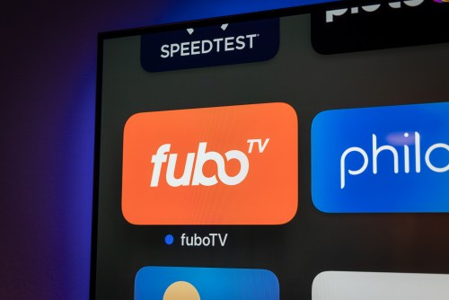 FuboTV icon on Apple TV.