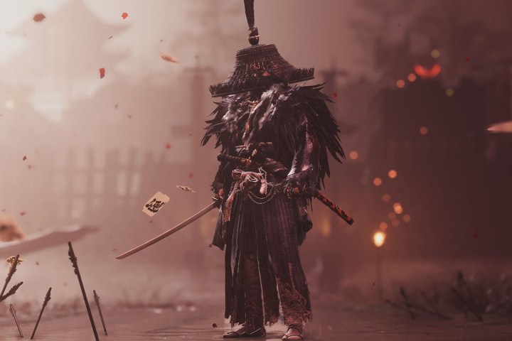 Bloodborne armor skin from Ghost of Tsushima: Director's Cut