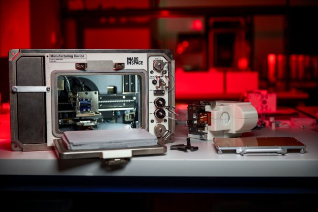 technology trends The Redwire Regolith Print facility suite, consisting of Redwire's Additive Manufacturing Facility, and the print heads, plates and lunar regolith simulant feedstock that launches to the International Space Station.