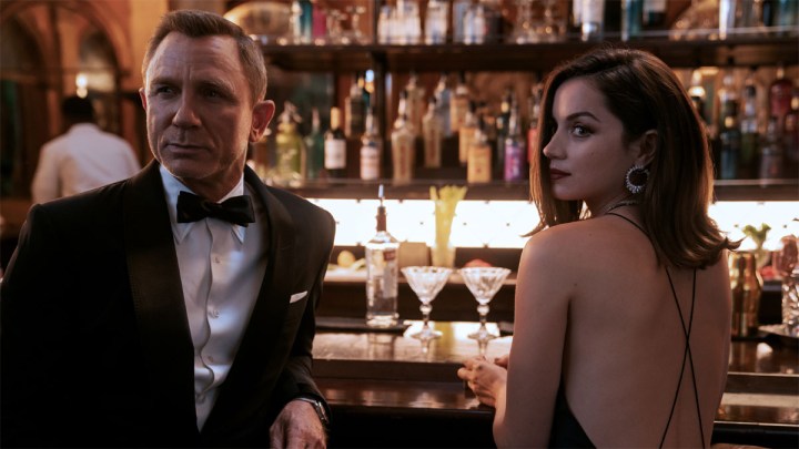 Daniel Craig and Ana de Armas in No Time To Die.