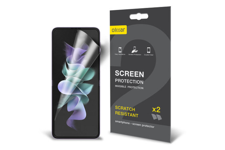 محافظ صفحه نمایش Olixar برای Samsung Galaxy Z Flip 3