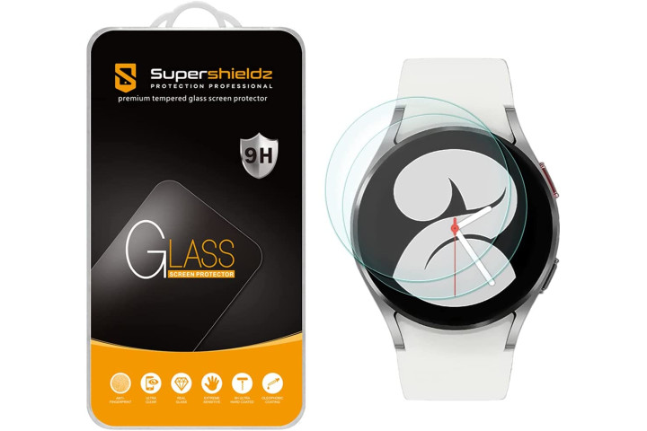 محافظ صفحه نمایش گلکسی واچ 4 سامسونگ با شیشه سکوریت شده Supershieldz.