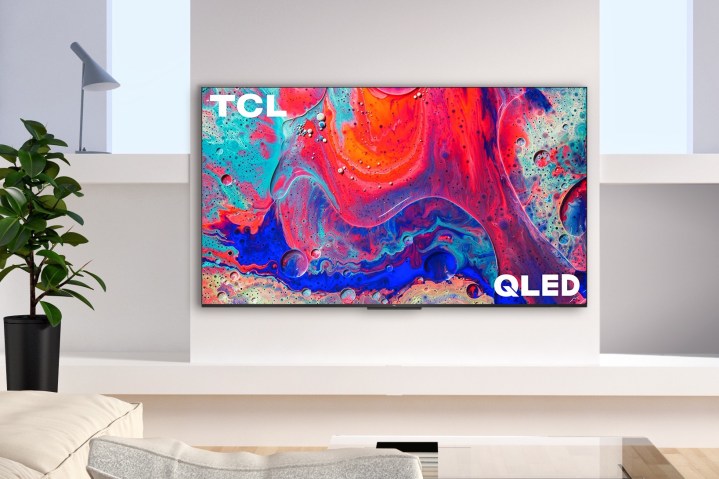 Google TV 4K QLED serie 5 di TCL.