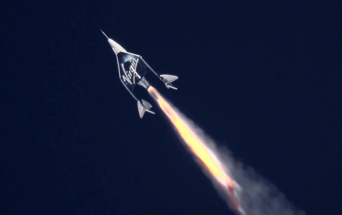 Mira la última prueba de vuelo de turismo espacial de Virgin Galactic as |  Tendencias digitales
