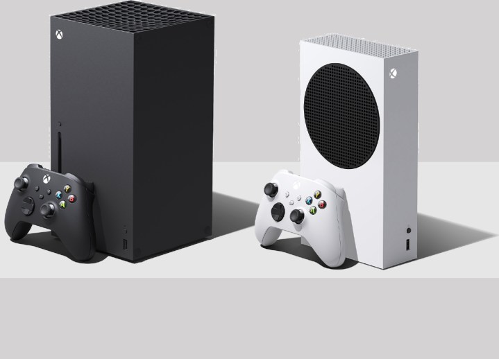 Microsoft Xbox Series X and Series S game consoles.
