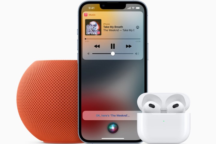 Apple Music plan with HomePod Mini and AirPods.