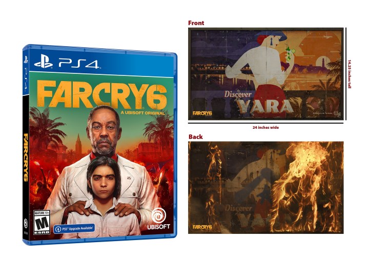 Farcry 6 pre-order bundle from Walmart with premium cloth banner.