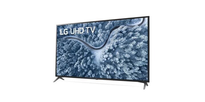 LG 70-inch Class 4K TV on a white background.