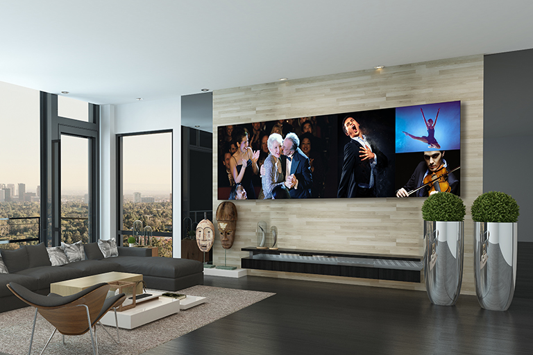 LG DVLED Extreme Home Cinema TV.