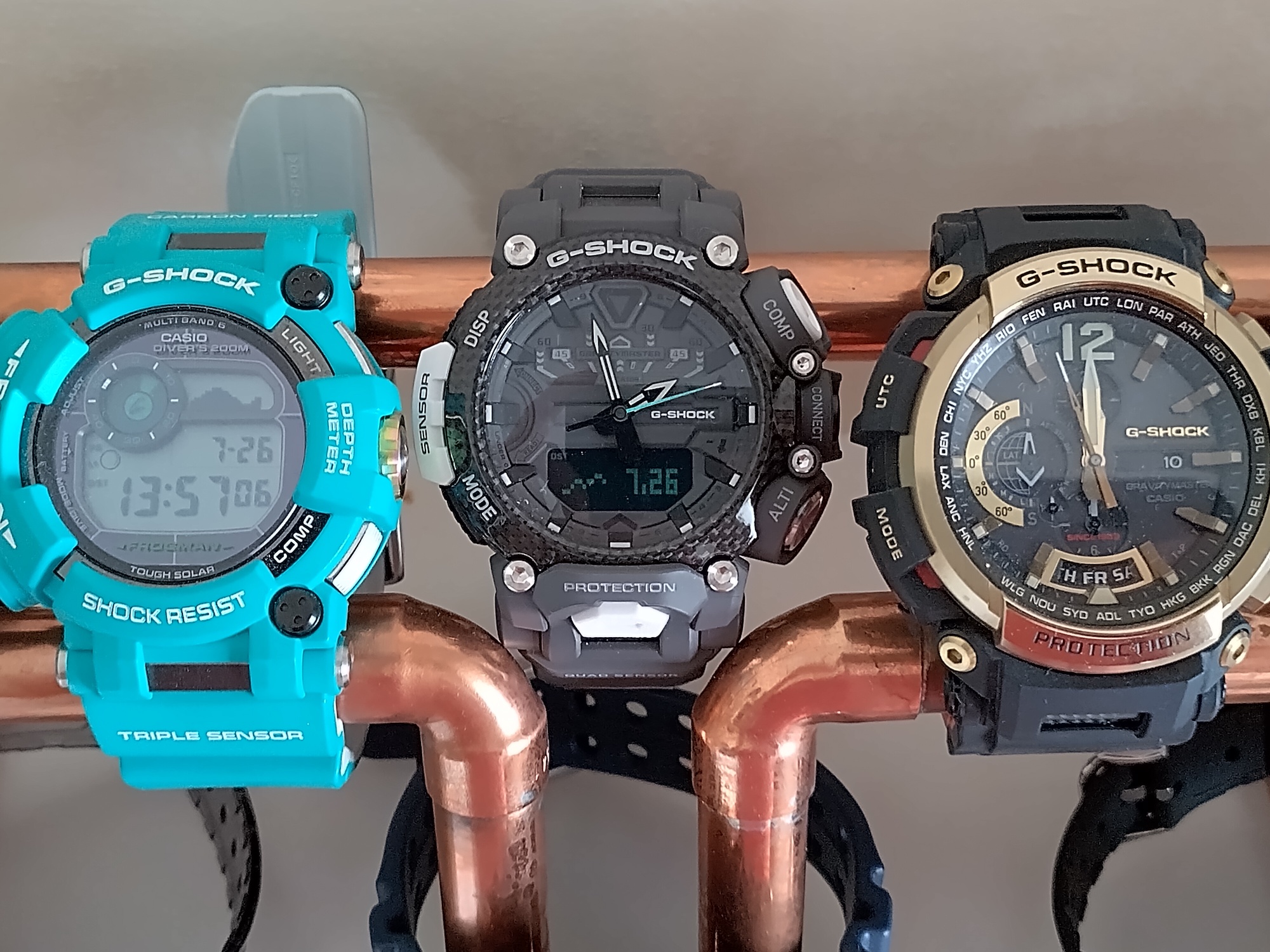 Photo of watches taken with the Nokia XR20.