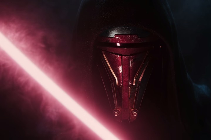 A Sith lord in the Star Wars: Knights of the Old Republic Remake trailer.