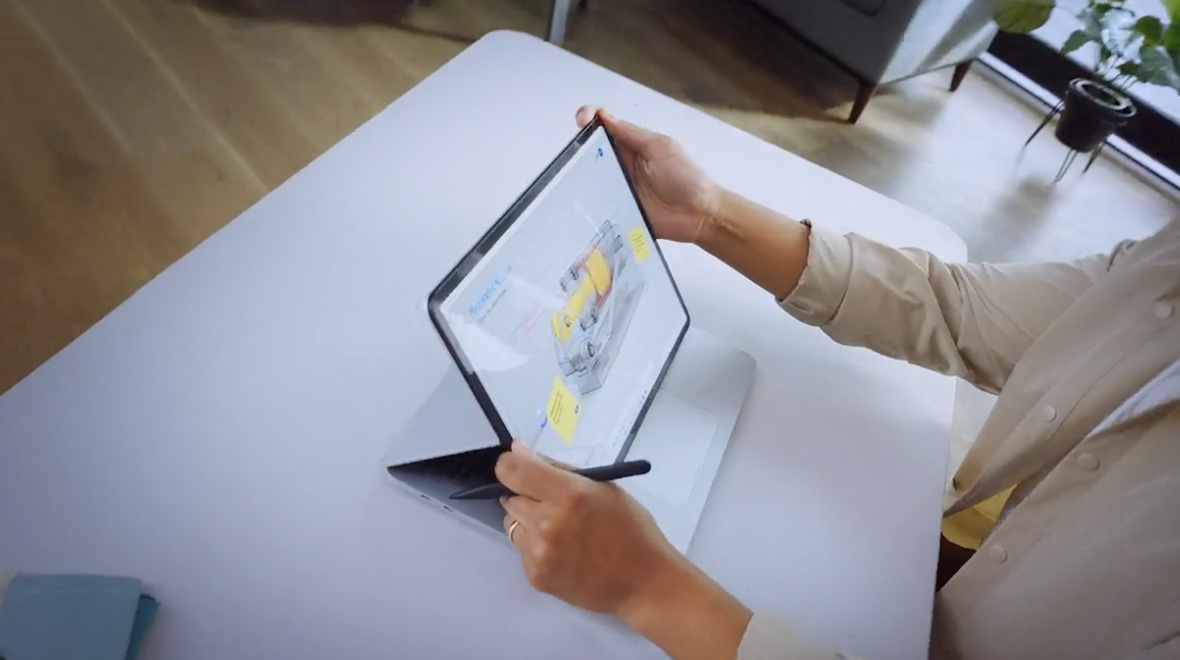 Microsoft Surface Laptop Studio anunciado no evento Surface.