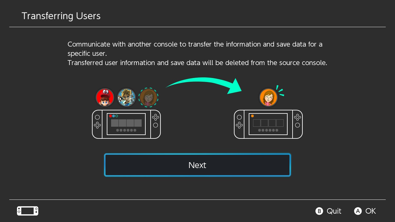 Data & Account Transfer Guide - Mobile & Switch
